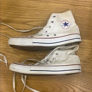 White high top converse